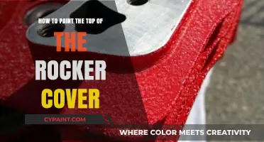 The Rocker Cover: Painting the Top Tips