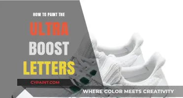 Customizing Your Ultra Boost: A Step-by-Step Guide to Painting the Letters