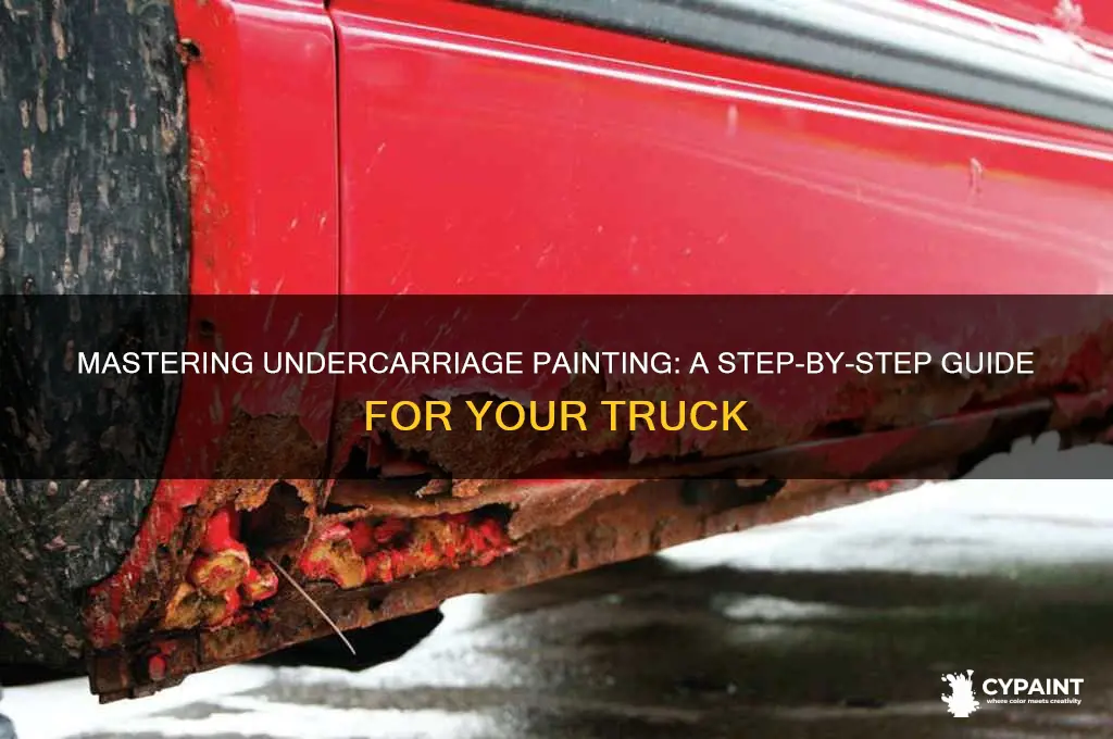 how to paint the undercarriage of a truck