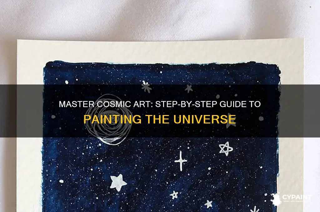 how to paint the universe step by step