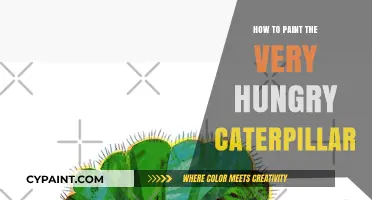 Creative Steps to Paint The Very Hungry Caterpillar for Kids