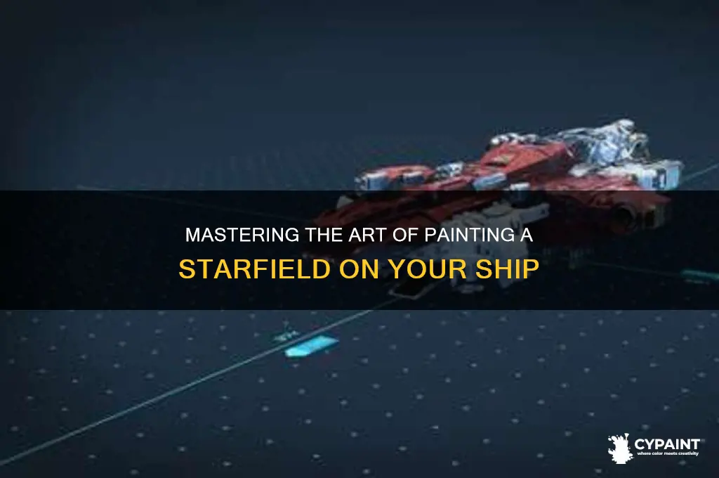 how to paint the whole ship starfield