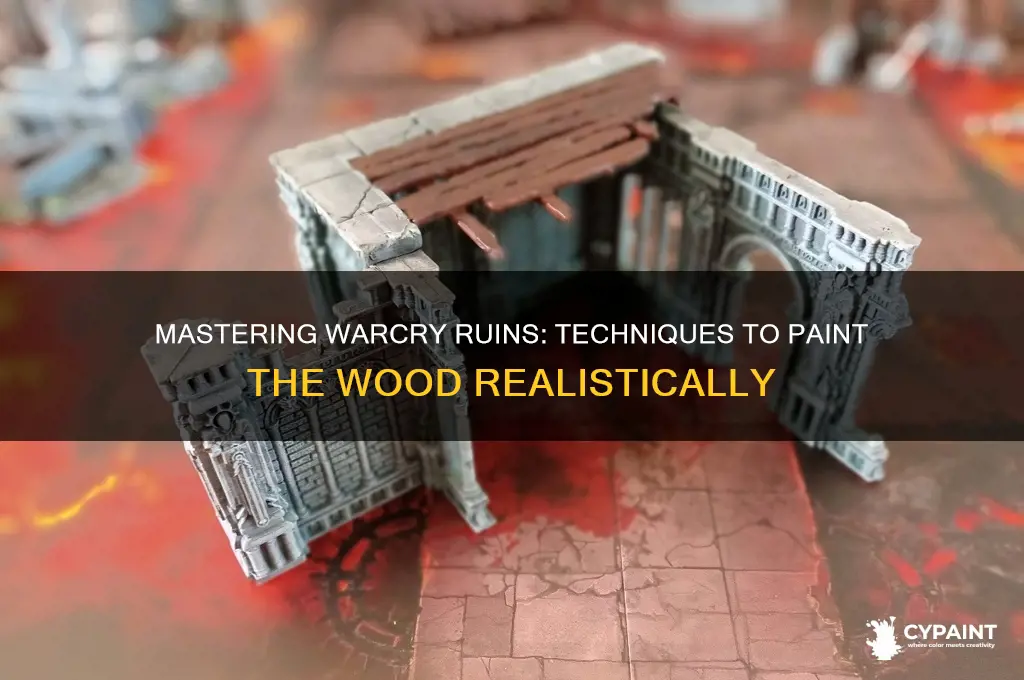 how to paint the wod in warcry ruins
