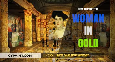 Mastering the Art of Painting a Woman in Gold