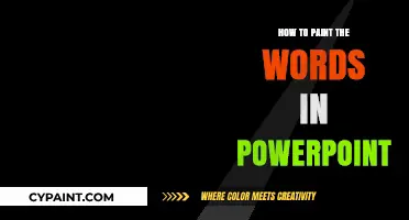 Mastering Text Art: Creative Techniques to Paint Words in PowerPoint