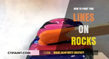 Mastering Precision: Techniques for Painting Thin Lines on Rocks
