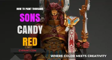 Mastering Candy Red: A Step-by-Step Guide for Thousand Sons Painters