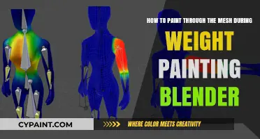 Mastering Blender Weight Painting: Techniques for Painting Through Mesh