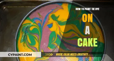 Creative Cake Decorating: Mastering Tie-Dye Painting Techniques for Stunning Desserts