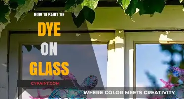 Master Tie-Dye Glass Painting: Creative Techniques for Vibrant Designs