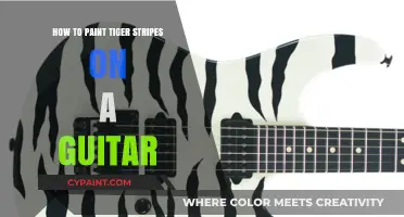 Paint Tiger Stripes on Your Guitar: A Step-by-Step Guide
