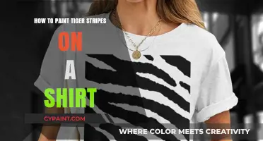 DIY Tiger Stripes: Easy Steps to Paint Your Own Shirt