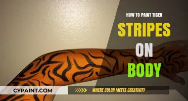 Mastering Tiger Stripes: A Step-by-Step Body Painting Guide