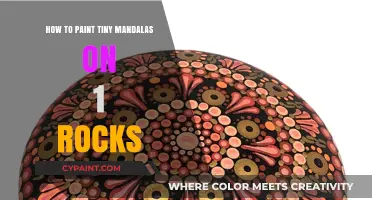 Mastering Mini Mandalas: Painting Tiny Art on Rocks