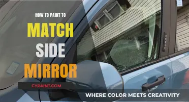 Perfectly Match Your Side Mirror Paint with These Simple Steps