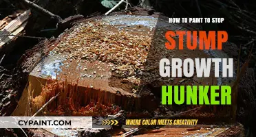 Effective Painting Techniques to Prevent Stump Growth: A Hunker Guide