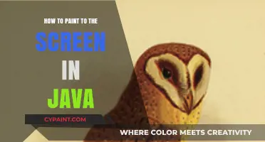 Mastering Java Graphics: A Guide to Painting on Screen