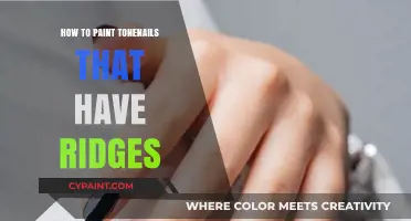 Smooth and Flawless: Mastering Toenail Painting on Ridges