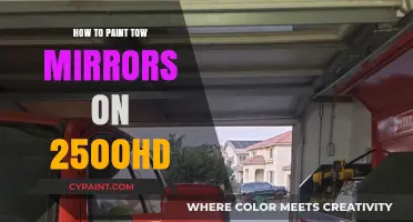 DIY Guide: Painting Tow Mirrors on Your 2500HD Truck