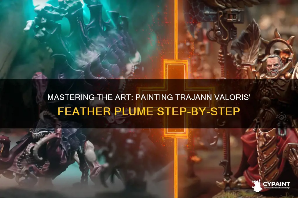 how to paint trajann valoris feather plume