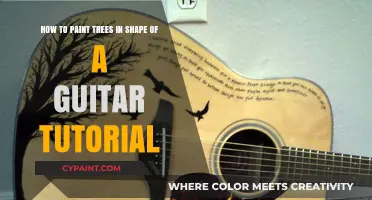 Paint Trees as Guitars: Creative Tutorial for Unique Art