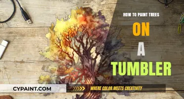 Master Tumbler Painting: Easy Steps to Paint Realistic Trees