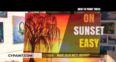 Easy Sunset Tree Painting: Simple Steps for Stunning Landscapes