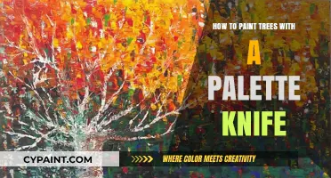 Master Palette Knife Techniques for Painting Vibrant, Textured Trees
