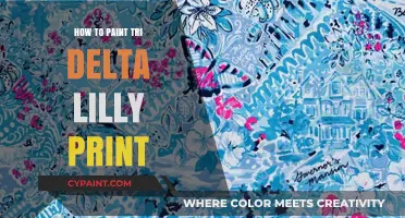 Mastering the Art of Painting Tri Delta Lilly Print: A Step-by-Step Guide
