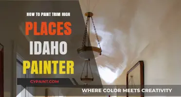 Idaho Painter's Guide: Safely Painting High Trim with Ease