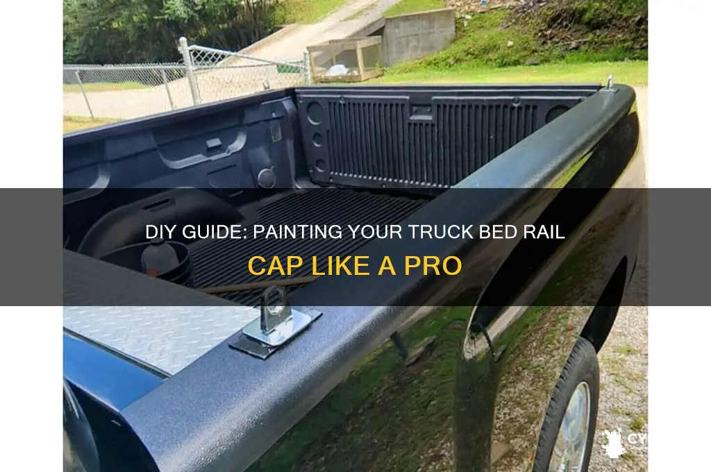 how to paint truck bed rail cap
