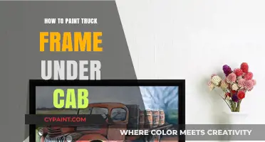 DIY Guide: Painting Your Truck Frame Under the Cab Like a Pro