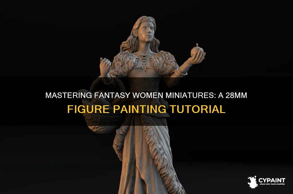 how to paint tutorial 28mm figures fantasy women
