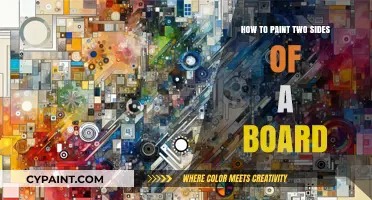 Mastering Board Painting: Techniques for Coating Two Sides Flawlessly