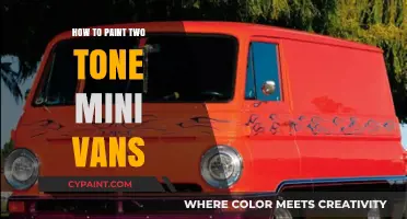 Two-Tone Mini Van Painting: Easy DIY Guide for a Stylish Look