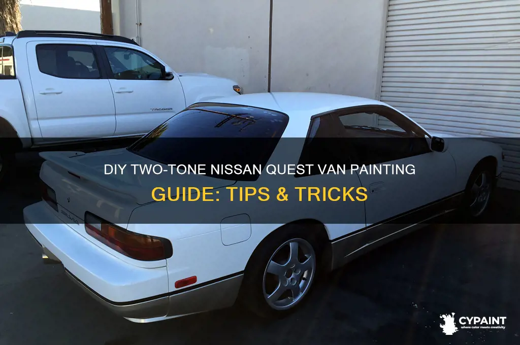 how to paint two tone nissan quest vans