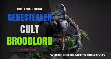 Mastering the Art: Painting Tyranids Genestealer Cult Broodlord Techniques