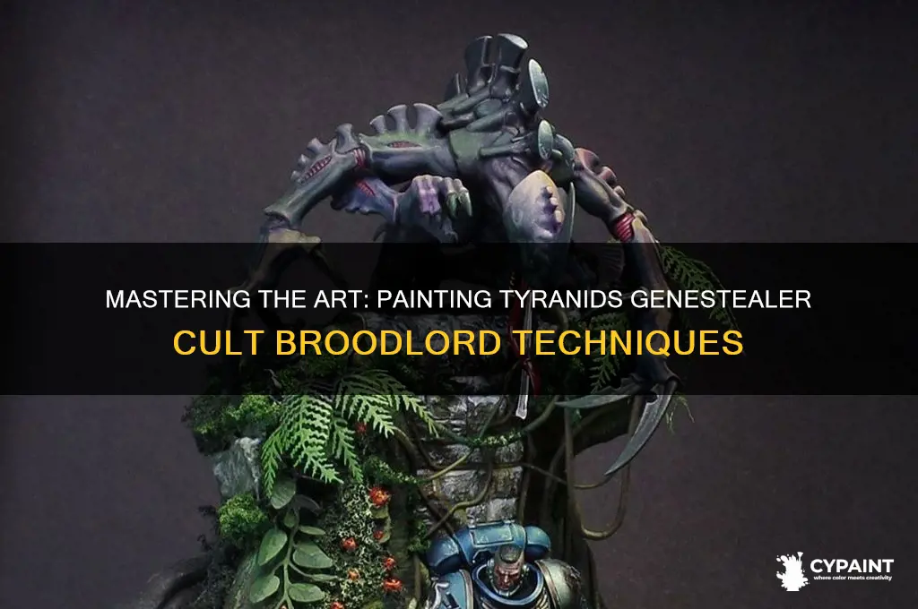 how to paint tyranids genestealer cult broodlord