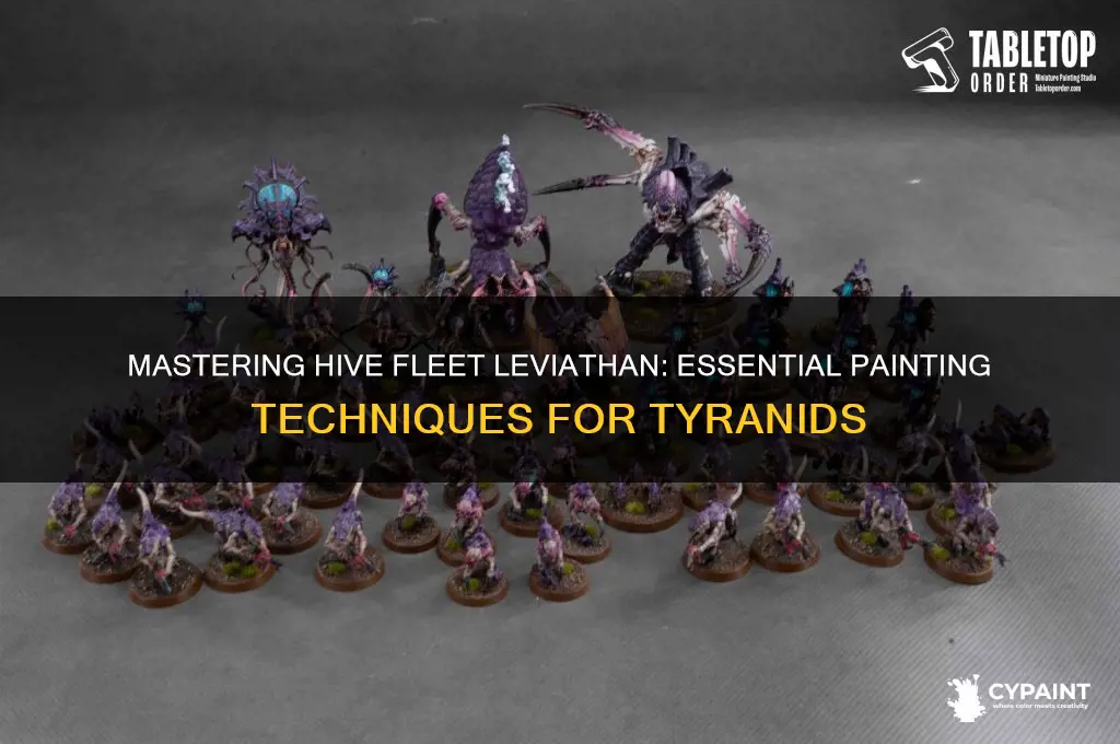 how to paint tyranids hive fleet leviathan