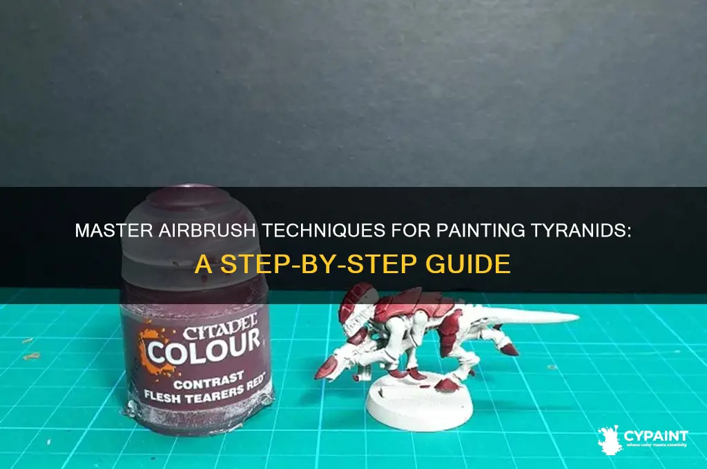 how to paint tyranids with an airbrush