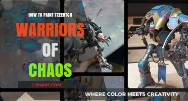 Mastering Tzeentch Warriors: Chaos Painting Techniques and Color Schemes