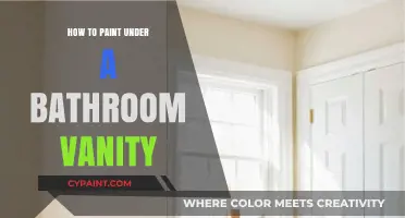 Easy Steps to Paint Under Your Bathroom Vanity Like a Pro