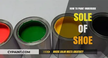 Creative Shoe Customization: Painting the Underside Sole of Your Shoes