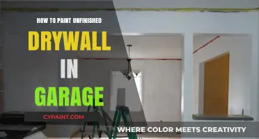 Painting Unfinished Drywall in Your Garage: A Step-by-Step Guide