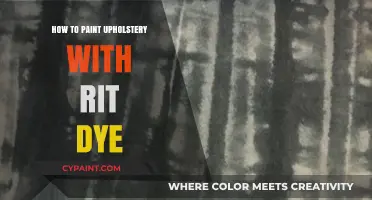 Revamp Your Furniture: A Guide to Painting Upholstery with Rit Dye
