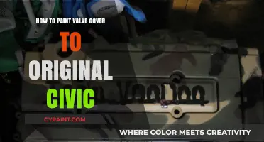 DIY Guide: Painting Your Civic's Valve Cover to Factory Finish