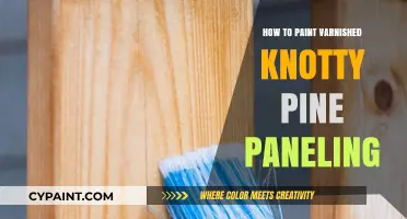 Revamp Your Space: Painting Varnished Knotty Pine Paneling Like a Pro