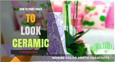 DIY Ceramic Look: Painting Vases for a Professional Finish