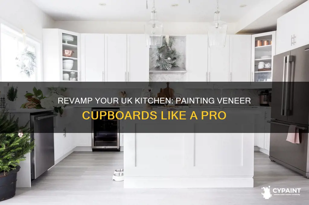 how to paint veneer kitchen cupboards uk