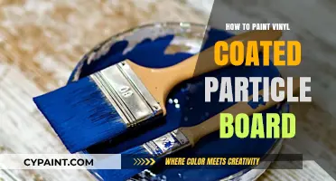 Revamp Your Space: Painting Vinyl-Coated Particle Board Like a Pro